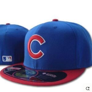 Chicago Cubs On-Field MLB New Era 59Fifty Cool Base 7-5/8 Fitted Cap Hat New